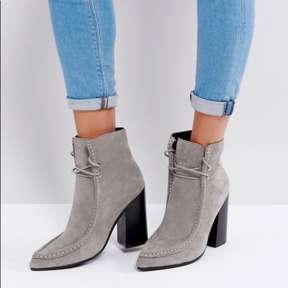 Sol Sana Shoes - Sol Sana LF gray suede loafer dillan boot